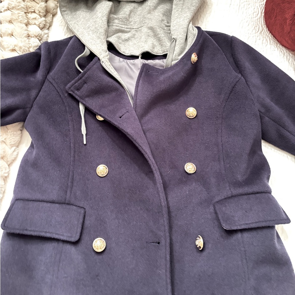 Maeve navy blue Veronica beard style zip in dicky